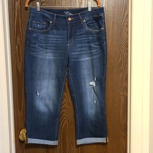 Time and Tru capri jeans size 14